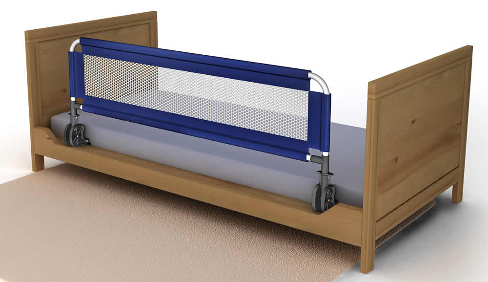 Size : 95x40cm Bed Rail Tragbares Faltbar Bettschutzgitter Für Ältere Senioren Kinder Erwachsen Sicherheits Bettgitter